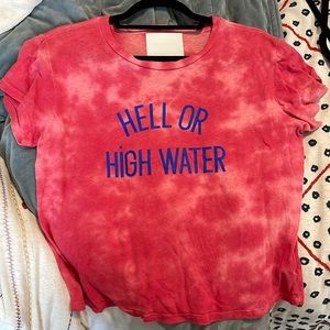 MOTHER hell or high water t-shirt